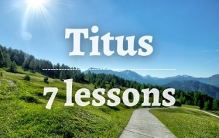 Titus Bible Studies for Groups